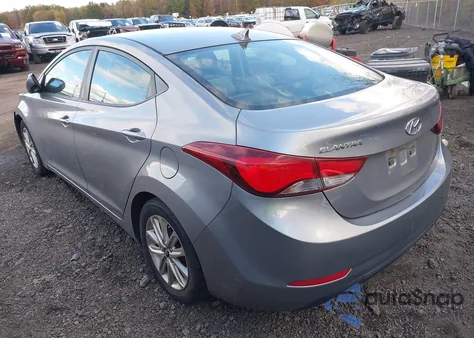 2015 Hyundai Elantra Se z USA, uszkodzony, nr VIN KMHDH4AE3FU360369